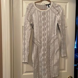Bcbg long sleeve dress